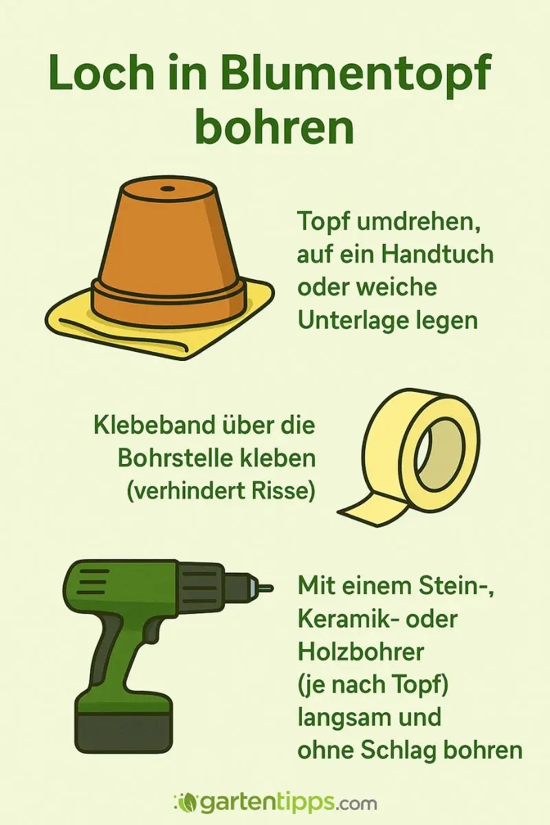 Blumentpfe mssen Lcher haben