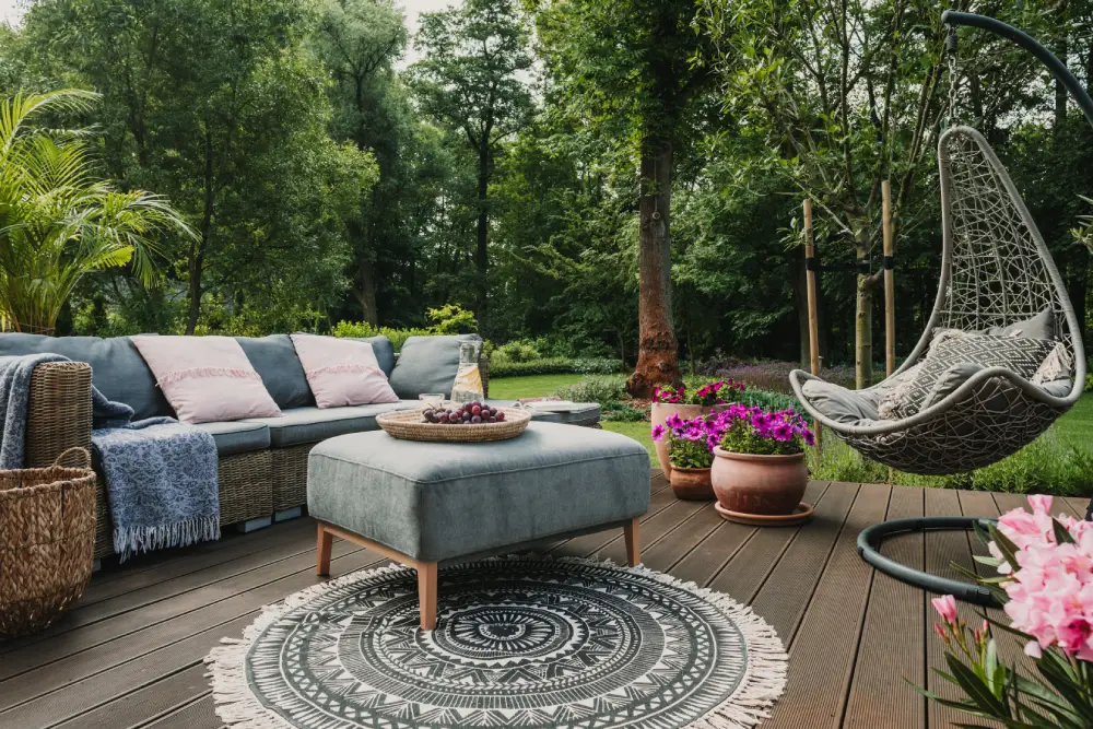 Eine Terrasse stellt einen klaren Mehrwert dar Terrasse – Materialien und Nutzung