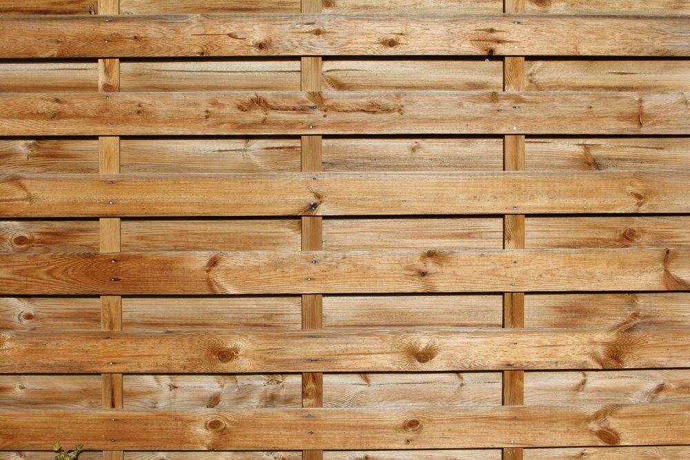 Holz-Raumteiler