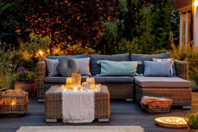 Große Terrasse gemütlich einrichten - 4 Tipps