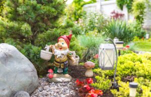 Gartenzwerge reinigen