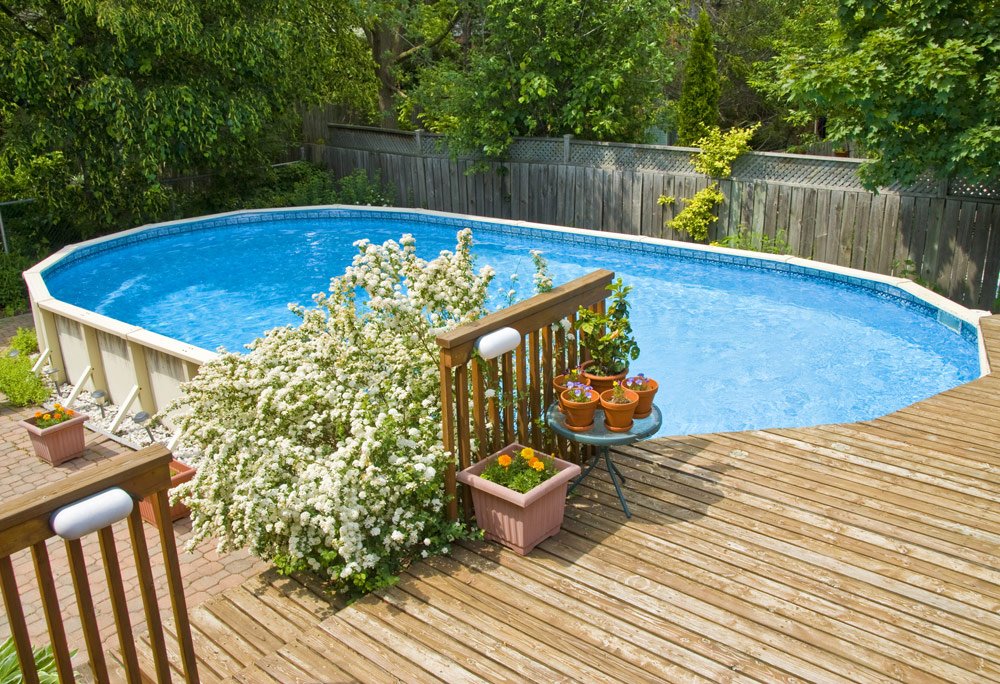 chiyacat Swimmingpool im Garten integrieren