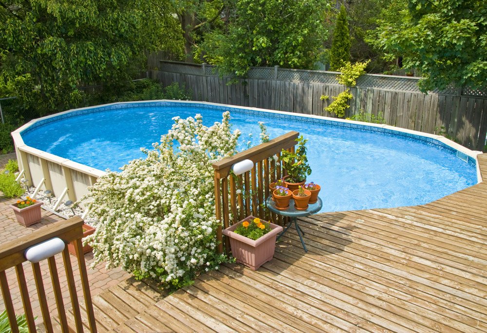 Swimmingpool im Garten integrieren