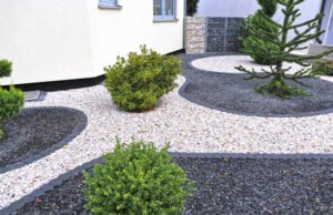 Gartengestaltung mit Zierkies