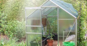 Gewächshaus im Garten integrieren