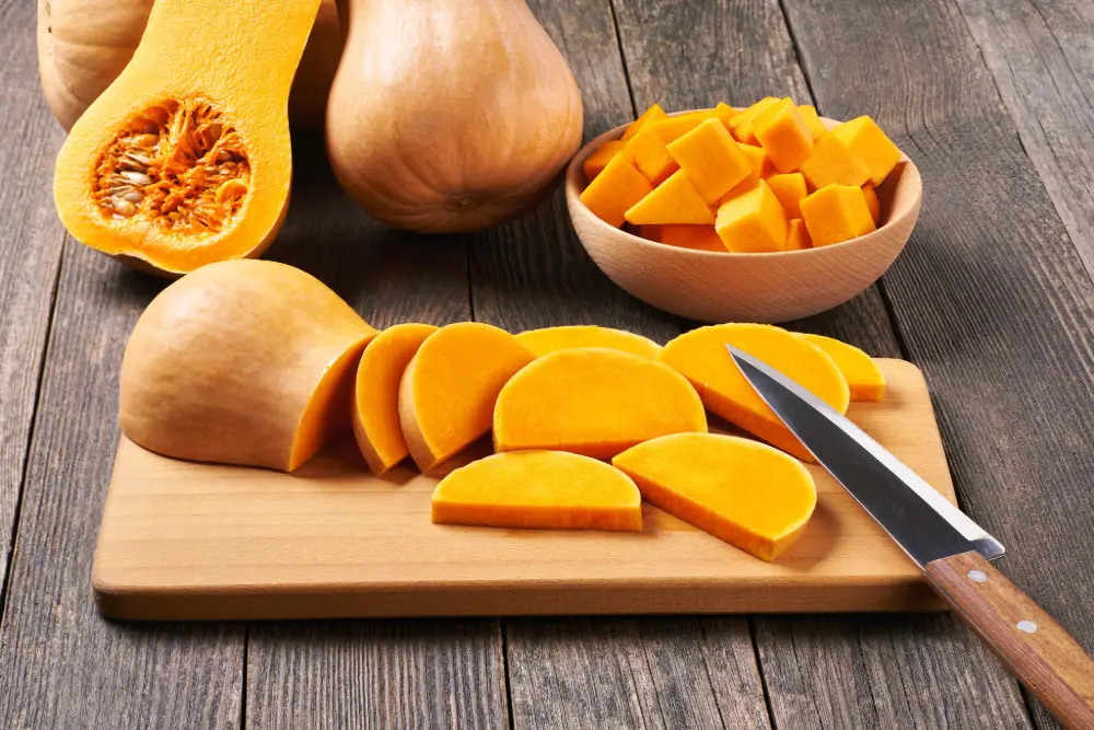 Butternut-Kürbis grillen