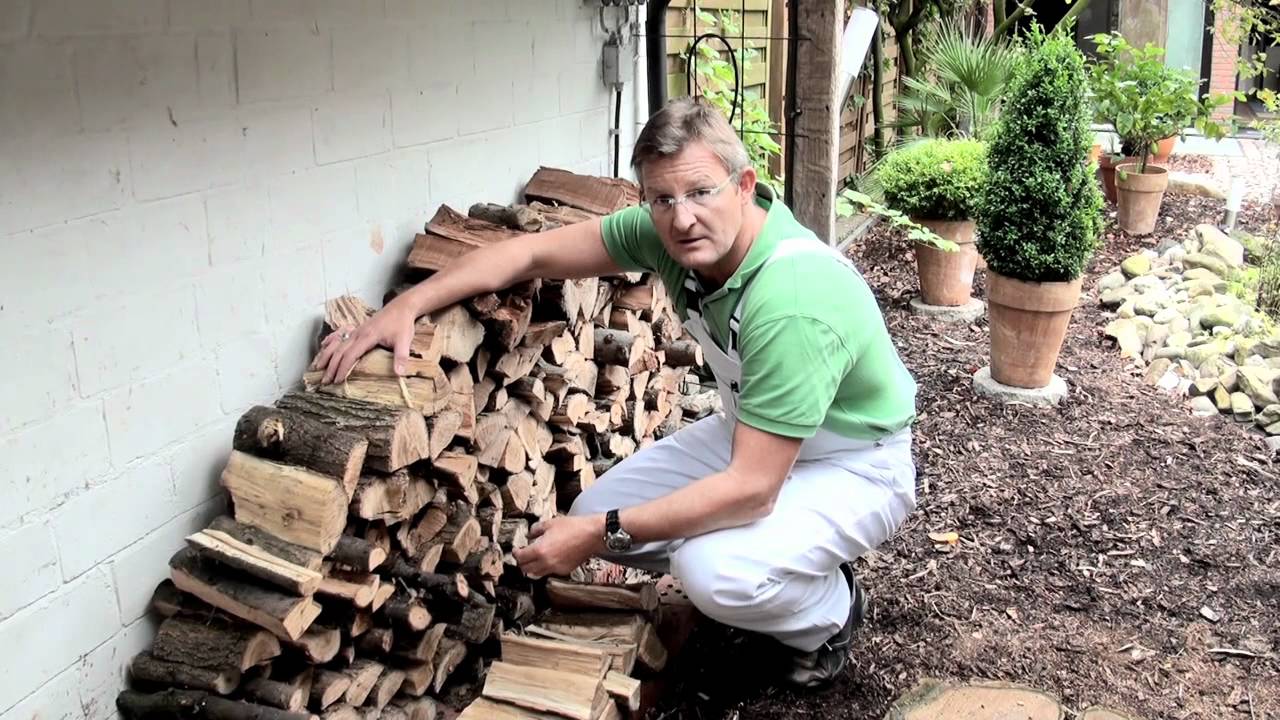 Video: Kaminholz richtig lagern – So wird’s gemacht
