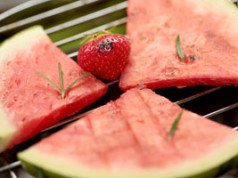 Melone grillen Rezept Anleitung