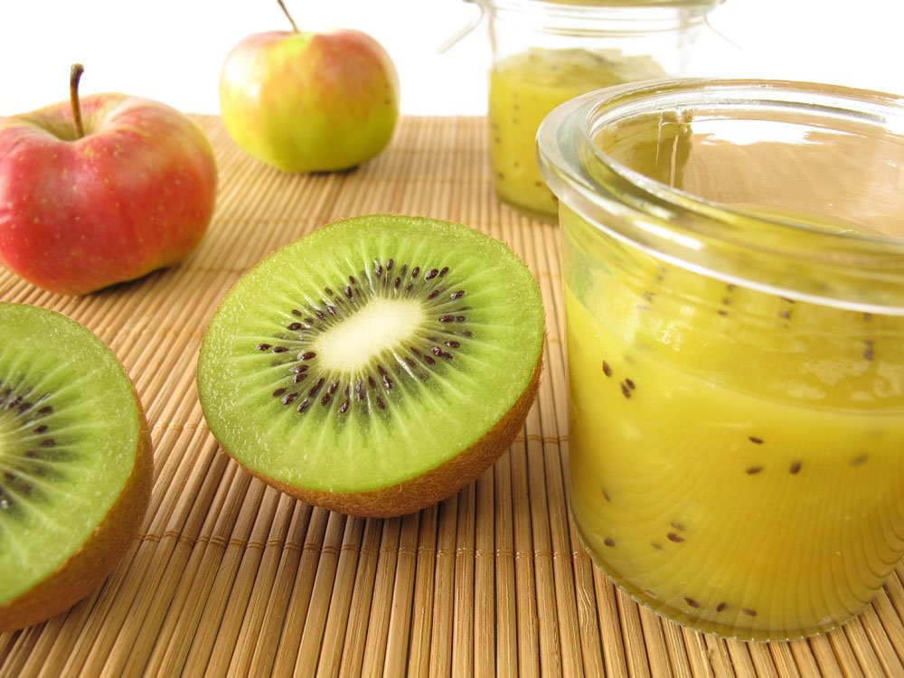 Apfel-Kiwi-Marmelade