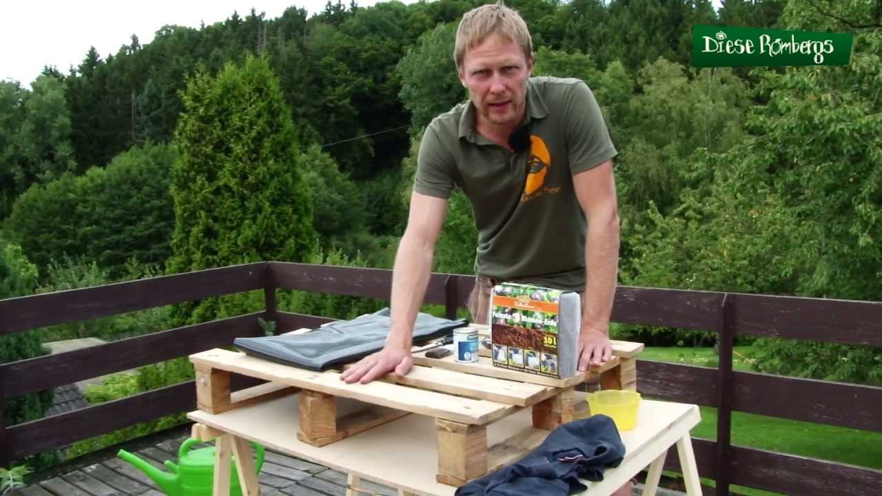 Video: Vertikaler Garten aus Europalette selbst gemacht – So lassen sich auch kleine Balkons gekonnt in Szene setzen