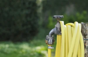 Wasseranschluss im Garten