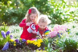 Garten & Gartenarbeit für Kinder reizvoll gestalten