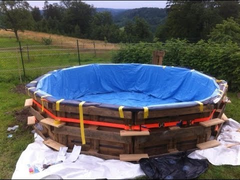 Video: Pool aus Europaletten selber bauen – Tipps für Aufbau und Verkleidung