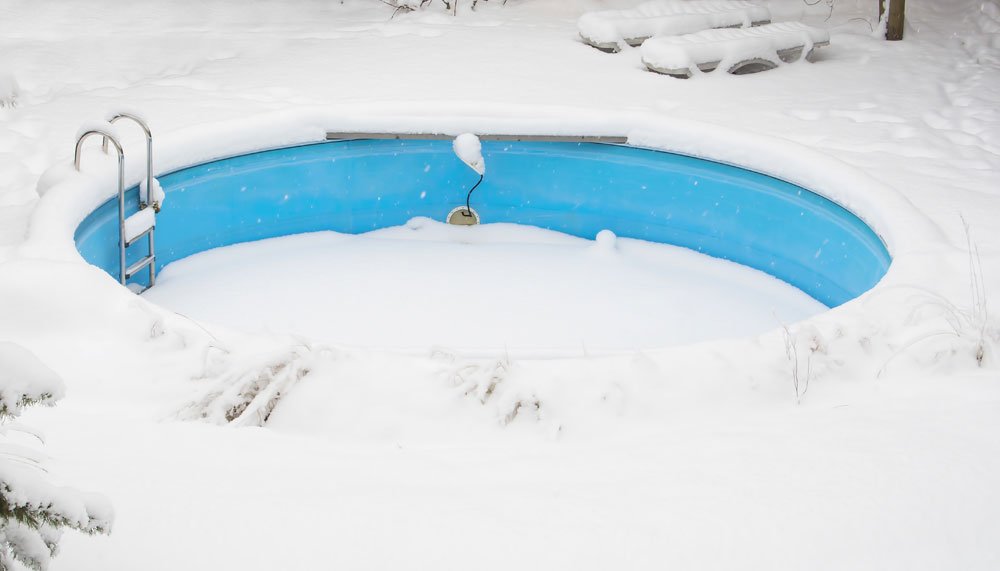 Eisdruckpolster Poolschutz gegen Frostschaden Pool Überwinterung Winterschutz 