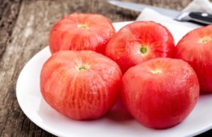 Tomaten häuten