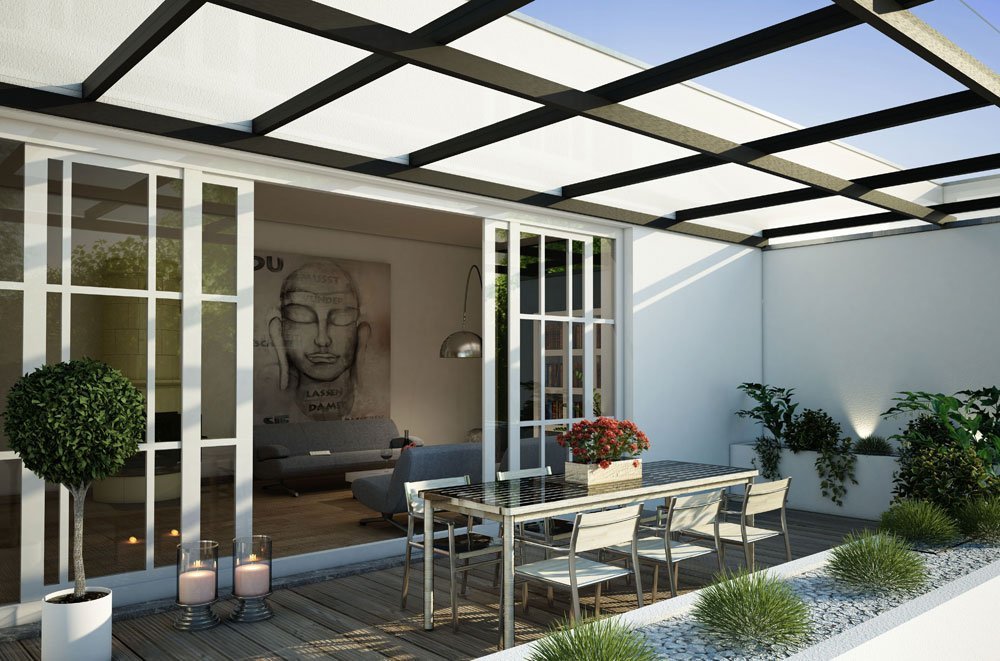Terrasse puristisch gestalten – So richten Sie moderne Eleganz ein