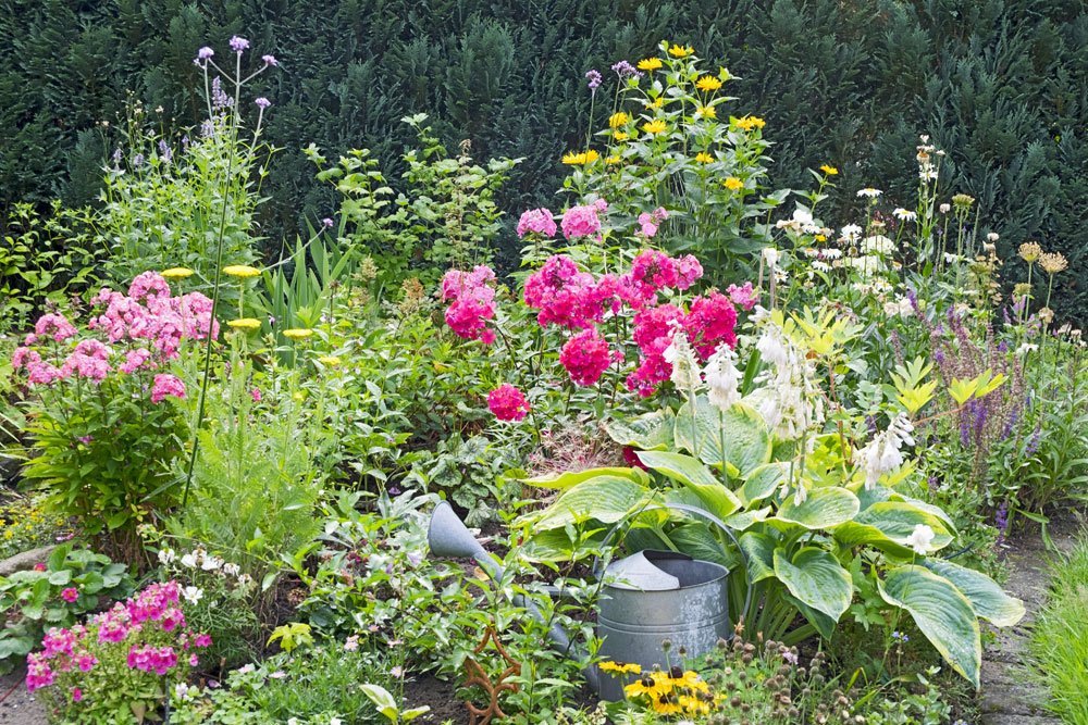 Garten skandinavisch einrichten - Staudenbeet