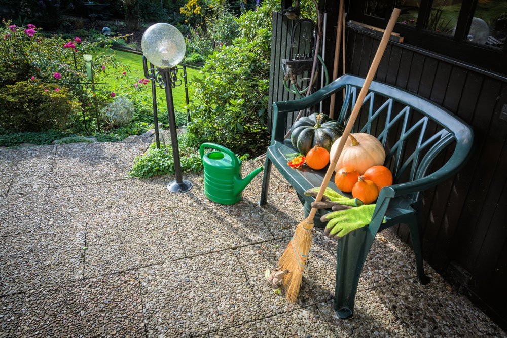 Großputz im Garten