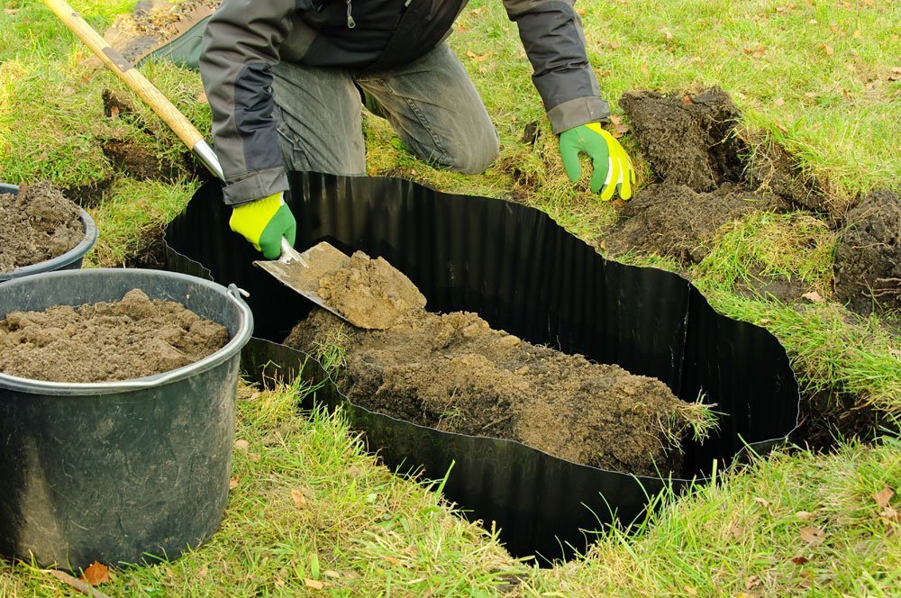 Wurzelsperre Material Wirkung