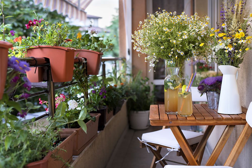 Urban Gardening Balkon