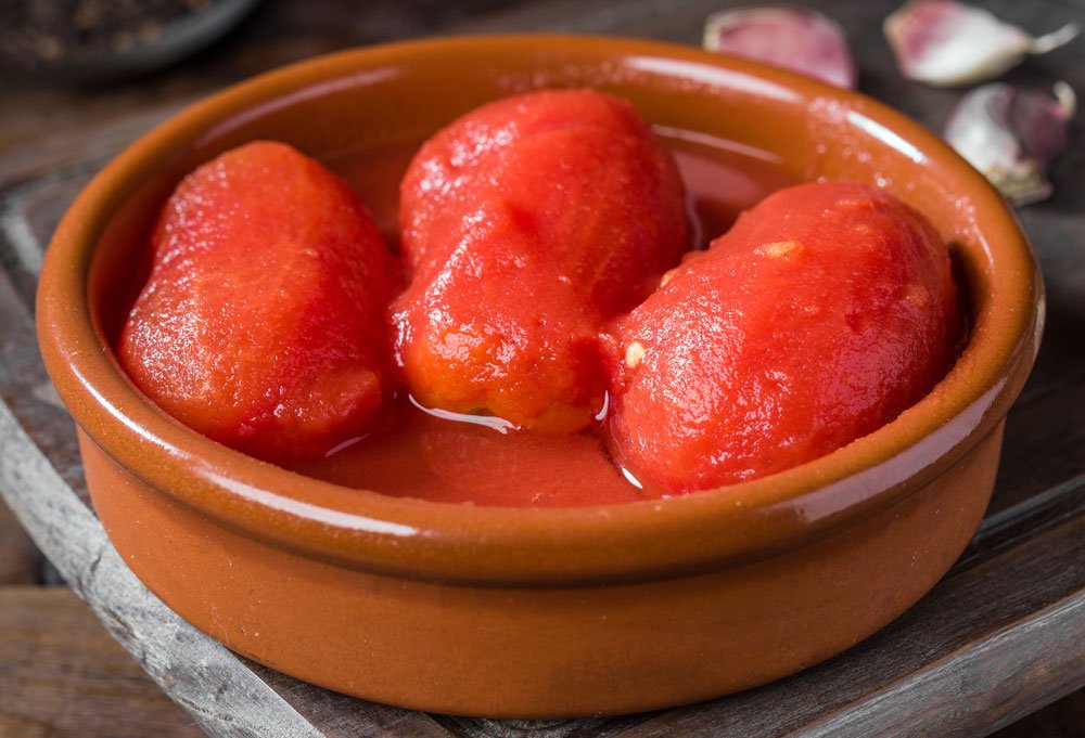 Ganze Tomaten einkochen