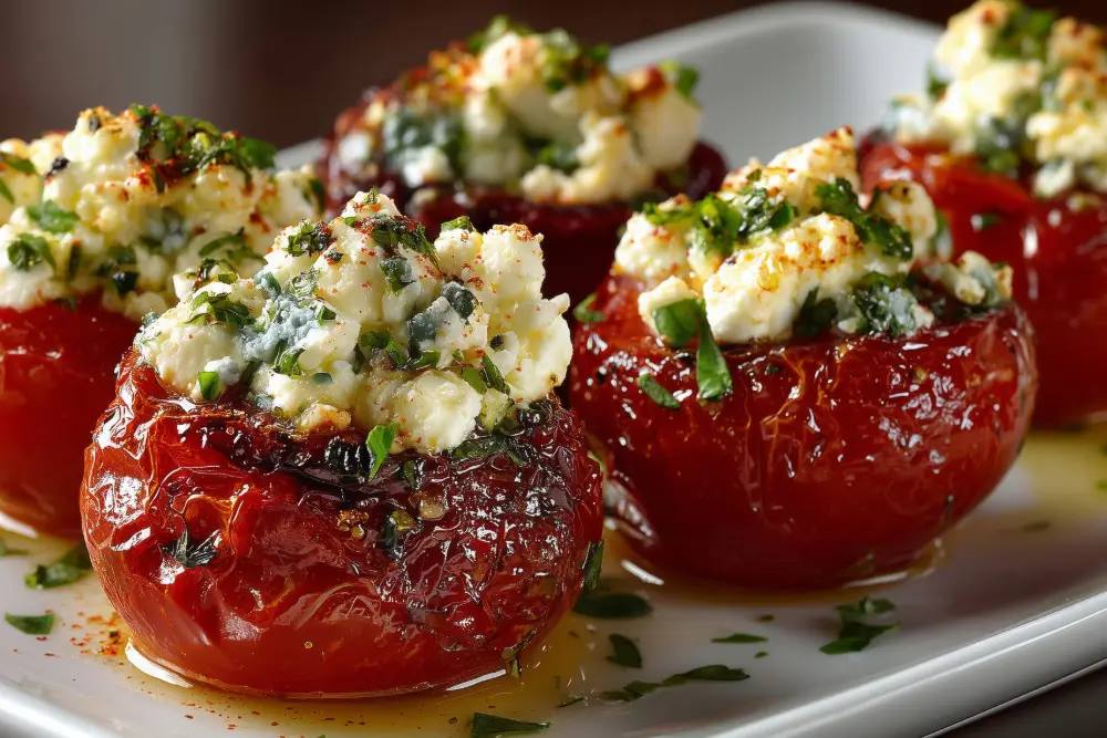 Rezept gefüllte Tomaten grillen.