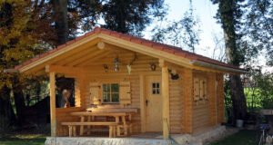 Blockhaus Gartenhaus