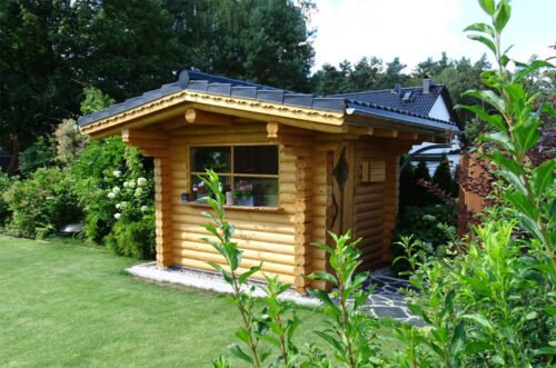 Mit einem Blockhaus-Gartenhaus auf Umweltschutz und Nachhaltigkeit im