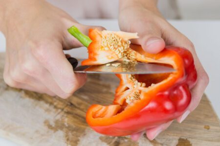 Paprika entkernen – 4 einfache Möglichkeiten vorgestellt
