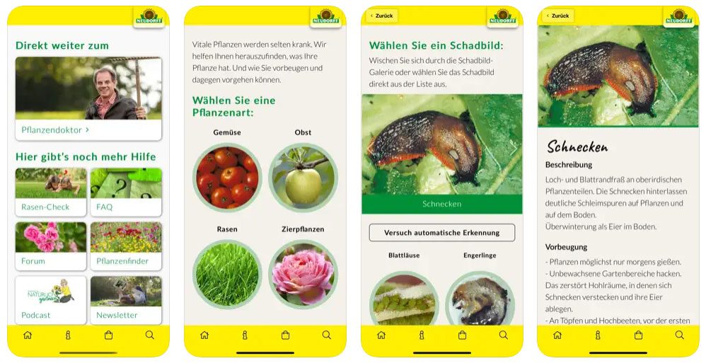 Neudorff App für iPhone und Android