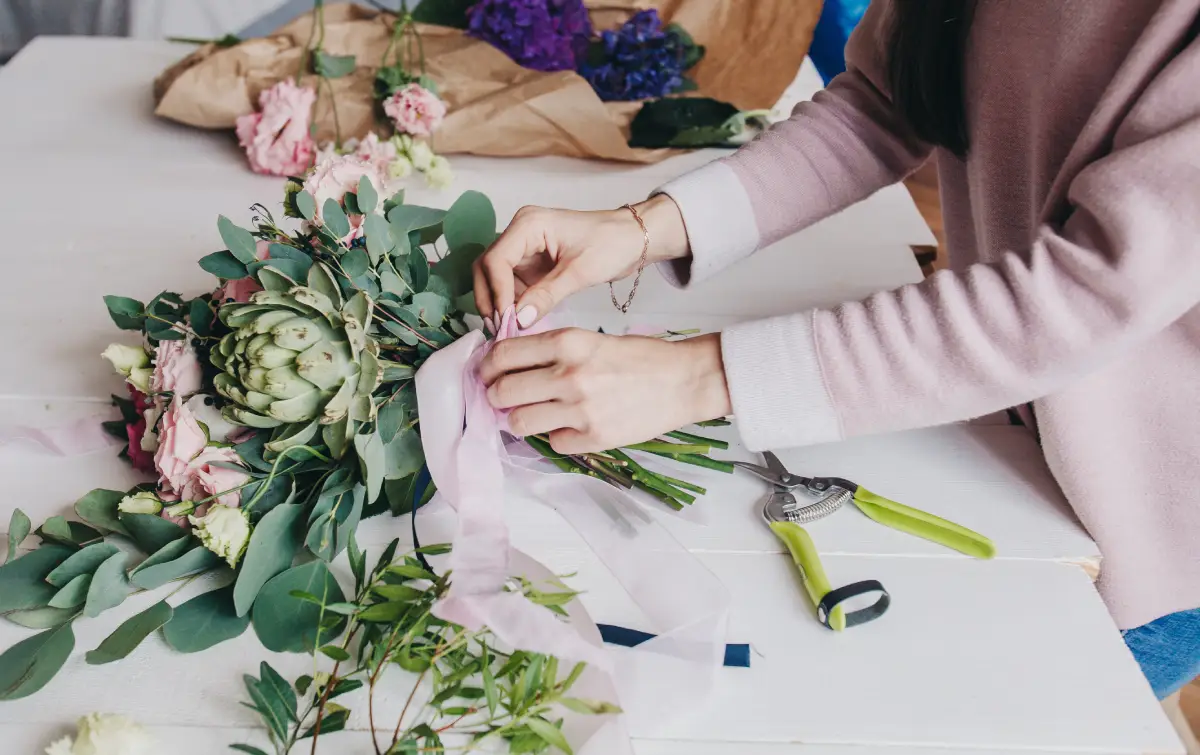 Brautstrauß selber binden