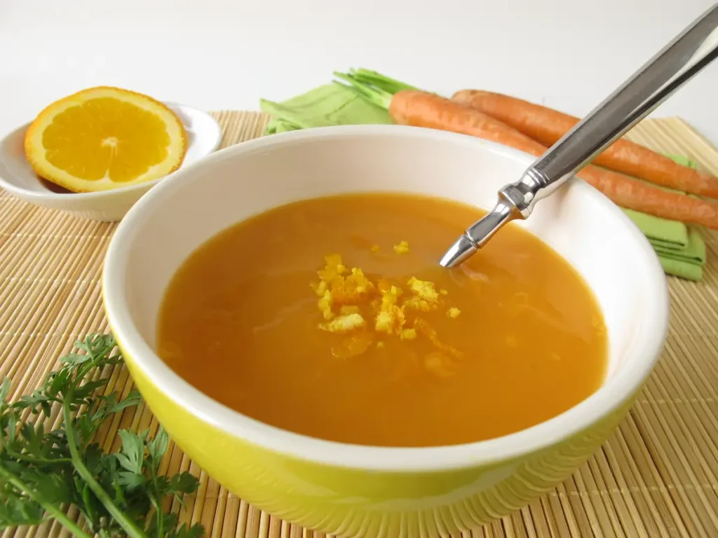 Möhren Orangen Suppe
