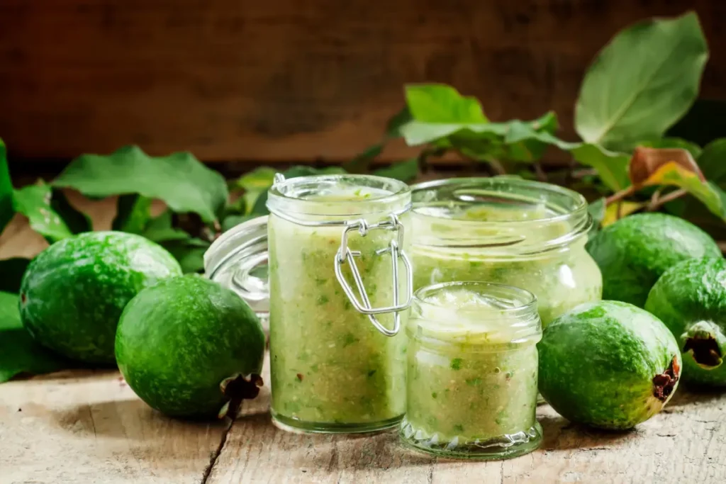 Marmelade aus der Brasilianische Guave Brasilianische Guave pflanzen, pflegen und ernten
