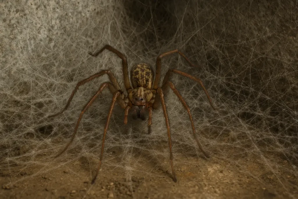 Hauswinkelspinne - Aussehen, Lebensweise & Tipps für eine spinnenfreie Wohnung