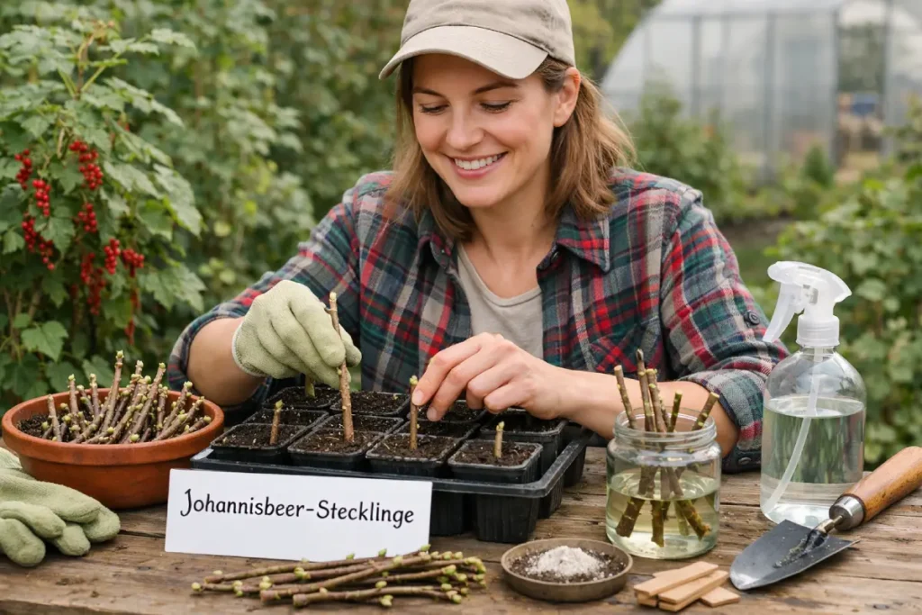 Johannisbeeren pflanzen, pflegen und vermehren 