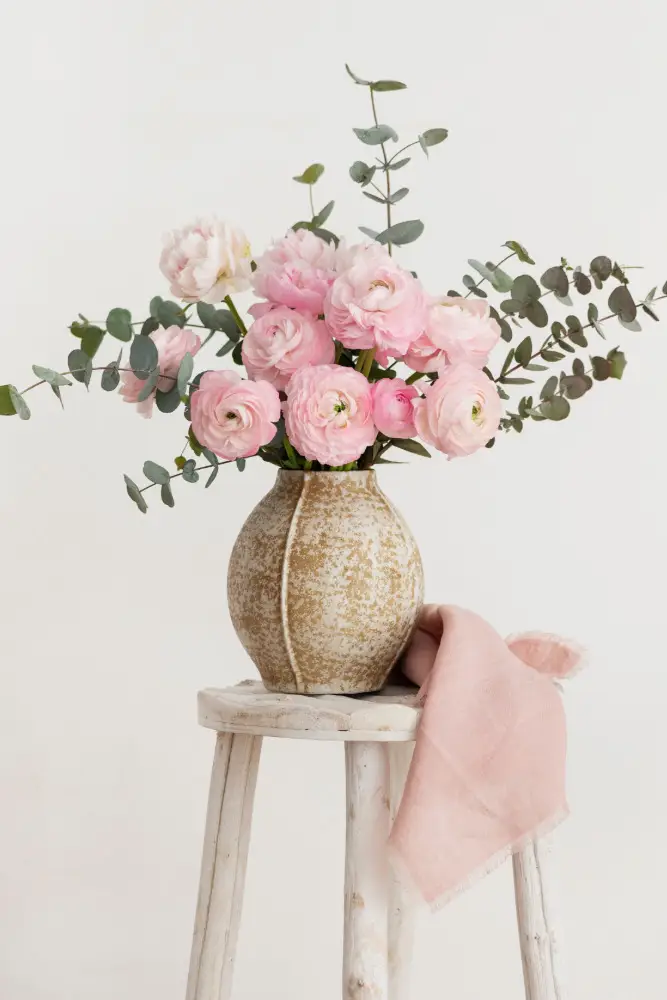 Ranunkeln schneiden: Blumenstrauß