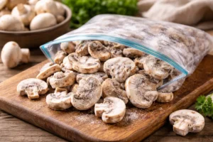 Champignons einfrieren