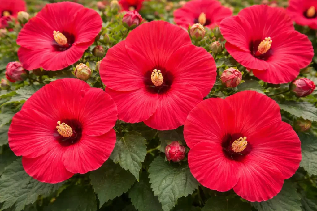 Sumpfeibisch (Hibiscus moscheutos) Winterharter Hibiskus: Sorten & Tipps zur Pflege