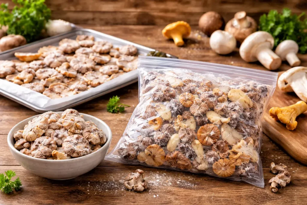Pilze einfrieren: So bleiben Aroma, Biss & Qualität erhalten