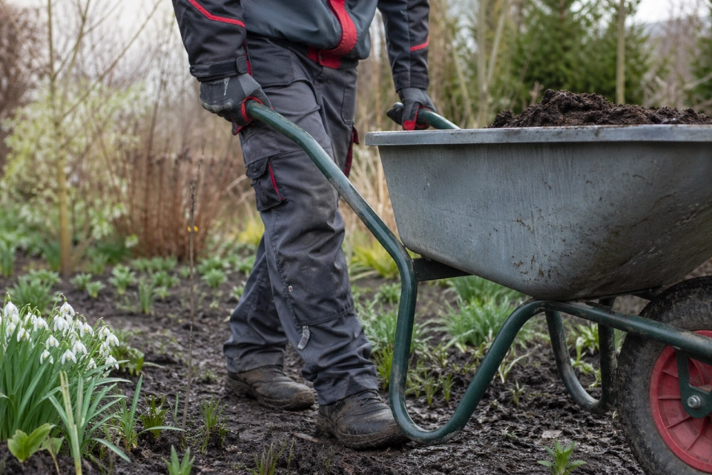 Aufgaben im Garten prüfen und nach Wichtigkeit priorisieren.