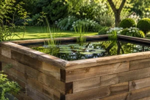 Dieses Stecksystem aus Holz benötigt keinen Handwerker WoodBlocX Bausatz: Hochbeet, Hochteich und mehr bauen