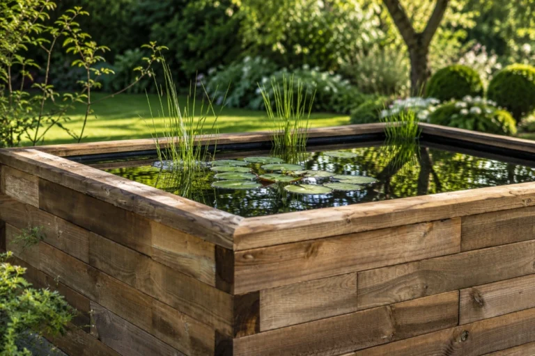 Dieses Stecksystem aus Holz benötigt keinen Handwerker WoodBlocX Bausatz: Hochbeet, Hochteich und mehr bauen
