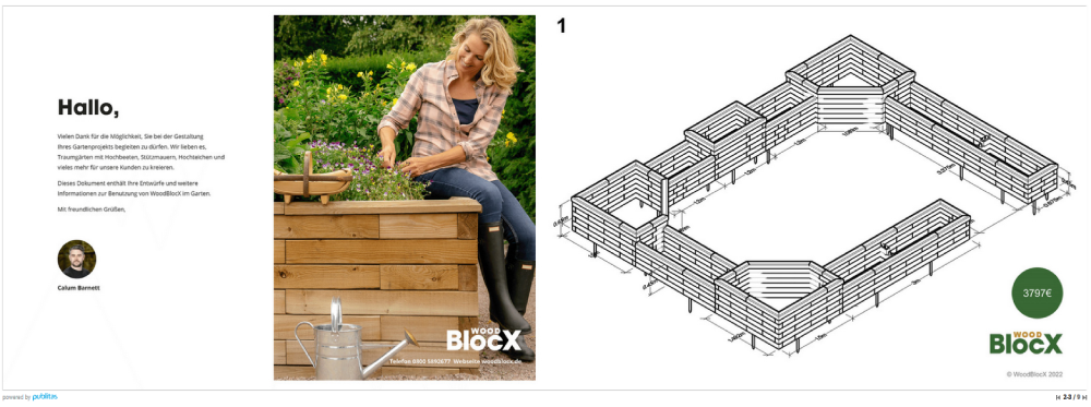 WoodBlocX: Kostenloser Design-Service